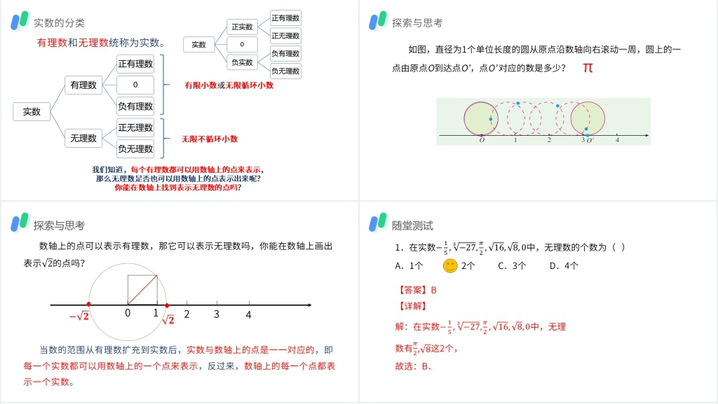 初一年级下册《实数》第一课时PPT课件 初一年级下册《实数》第一课时PPT课件