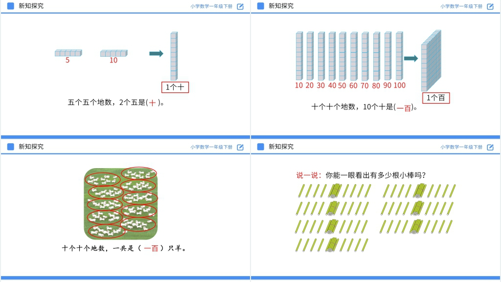 人教版小学数学一年级下册《数数 数的组成》教学PPT课件 人教版小学数学一年级下册《数数 数的组成》教学PPT课件