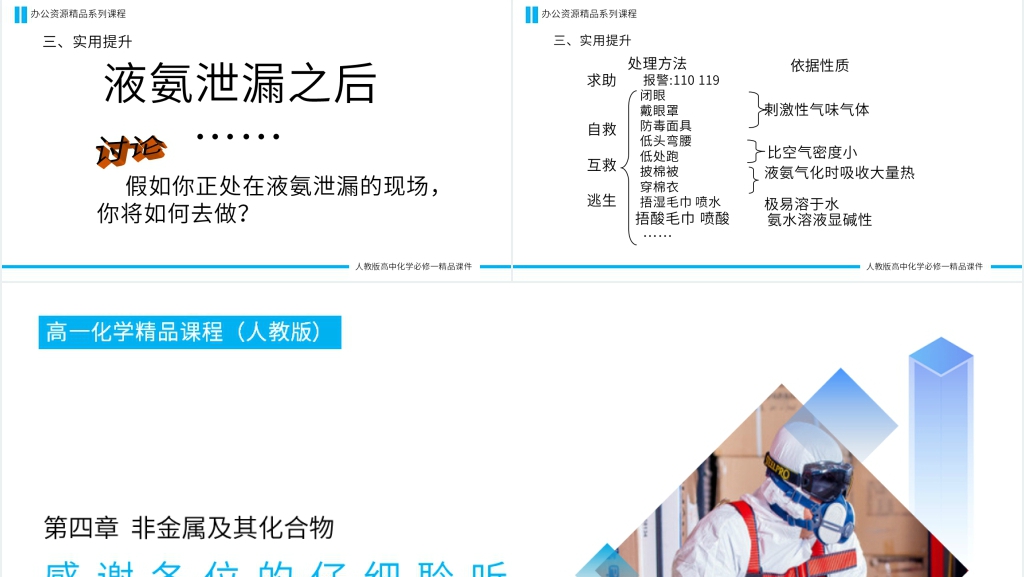 高一必修一《氨》PPT课件 高一必修一《氨》PPT课件