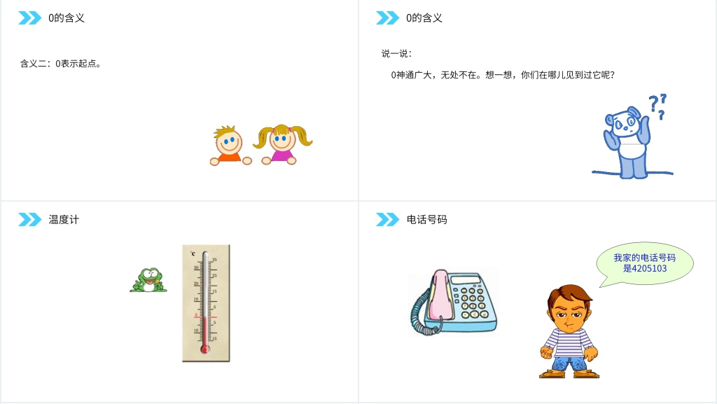 人教版小学数学一年级上册《0的认识和加减法》PPT课件 人教版小学数学一年级上册《0的认识和加减法》PPT课件
