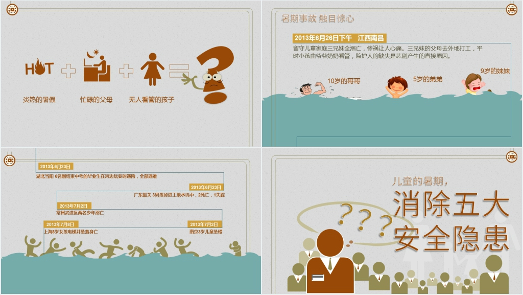 暑期留守儿童安全教育PPT课件 暑期留守儿童安全教育PPT课件