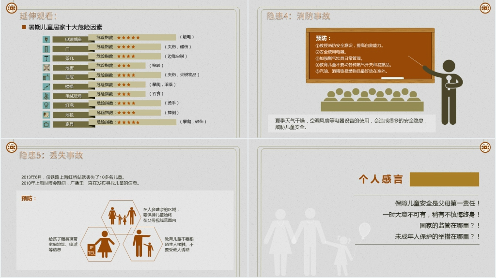 暑期留守儿童安全教育PPT课件 暑期留守儿童安全教育PPT课件