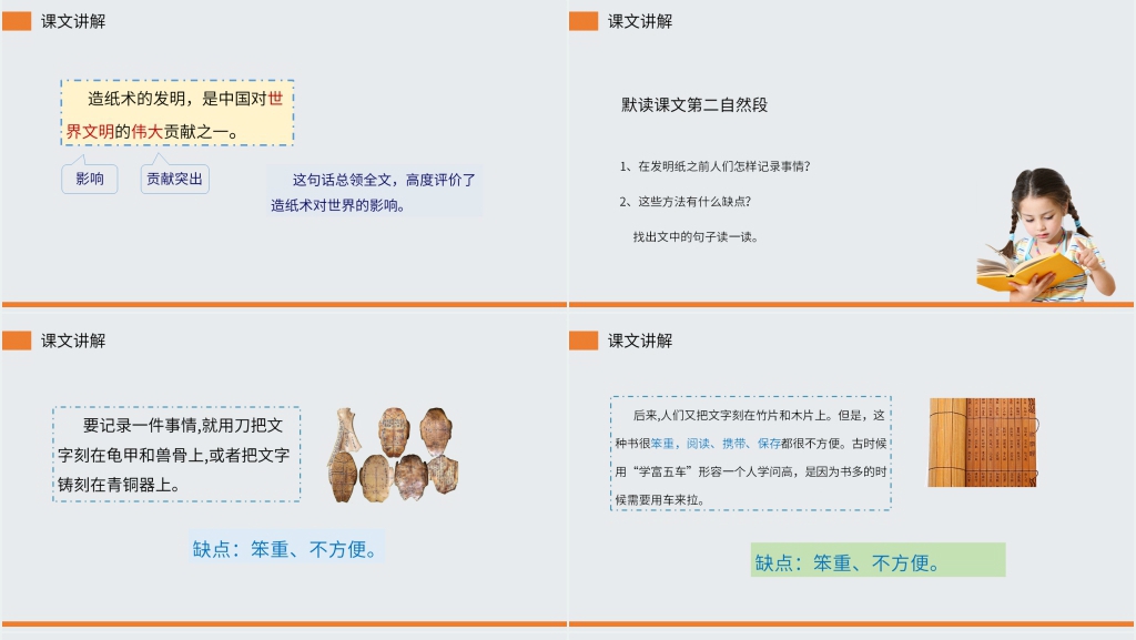 小学三年级语文下册第三单元《纸的发明》PPT课件 小学三年级语文下册第三单元《纸的发明》PPT课件