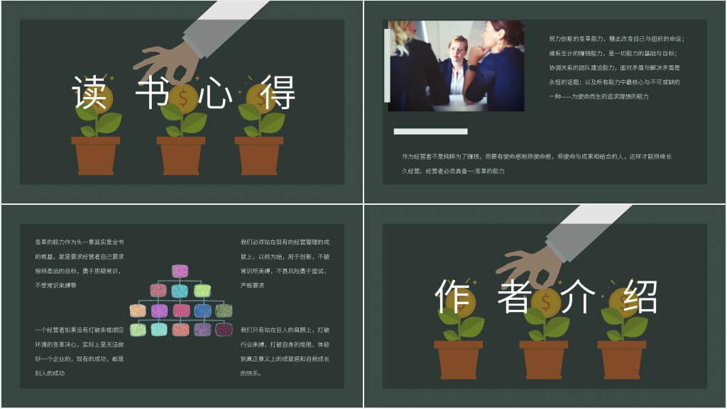 柳井正《经营者养成笔记》PPT模板 柳井正《经营者养成笔记》PPT模板