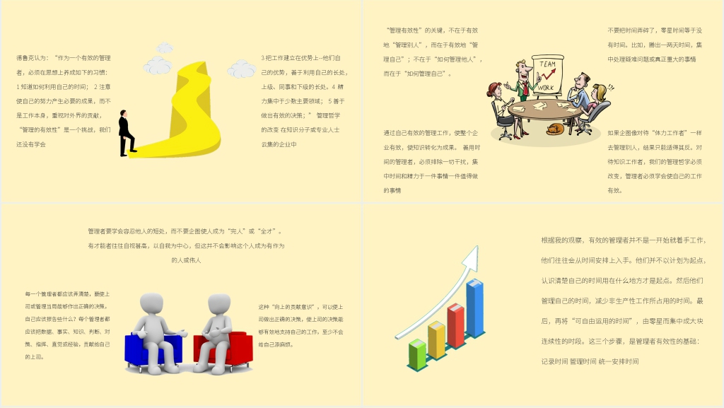 《有效的管理者》读书报告PPT模板 《有效的管理者》读书报告PPT模板