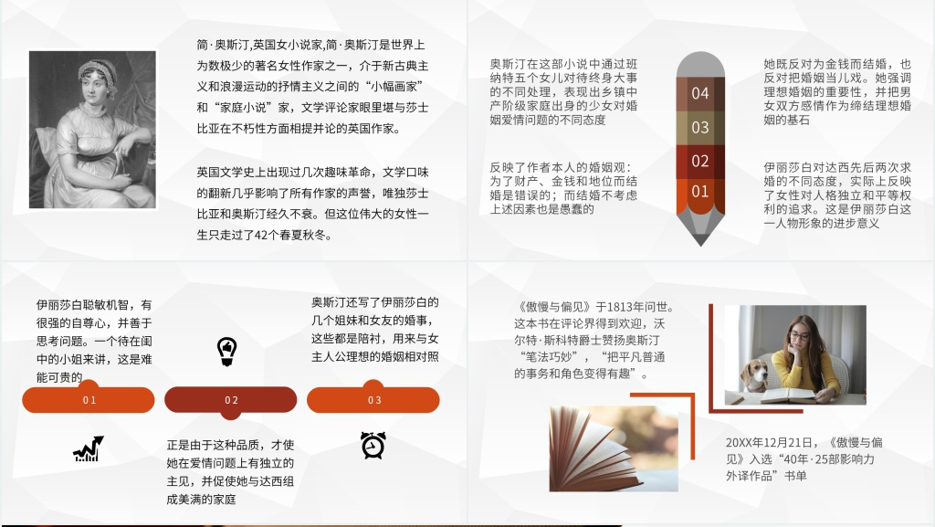 傲慢与偏见经典PPT模板 傲慢与偏见经典PPT模板