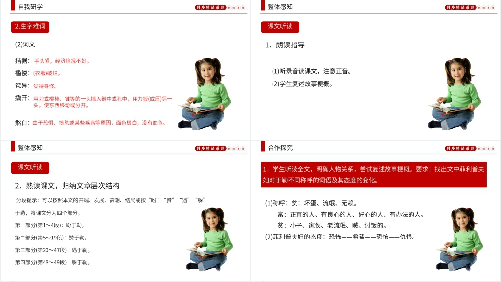 人教版九年级语文上册《我的叔叔于勒》说课PPT课件 人教版九年级语文上册《我的叔叔于勒》说课PPT课件