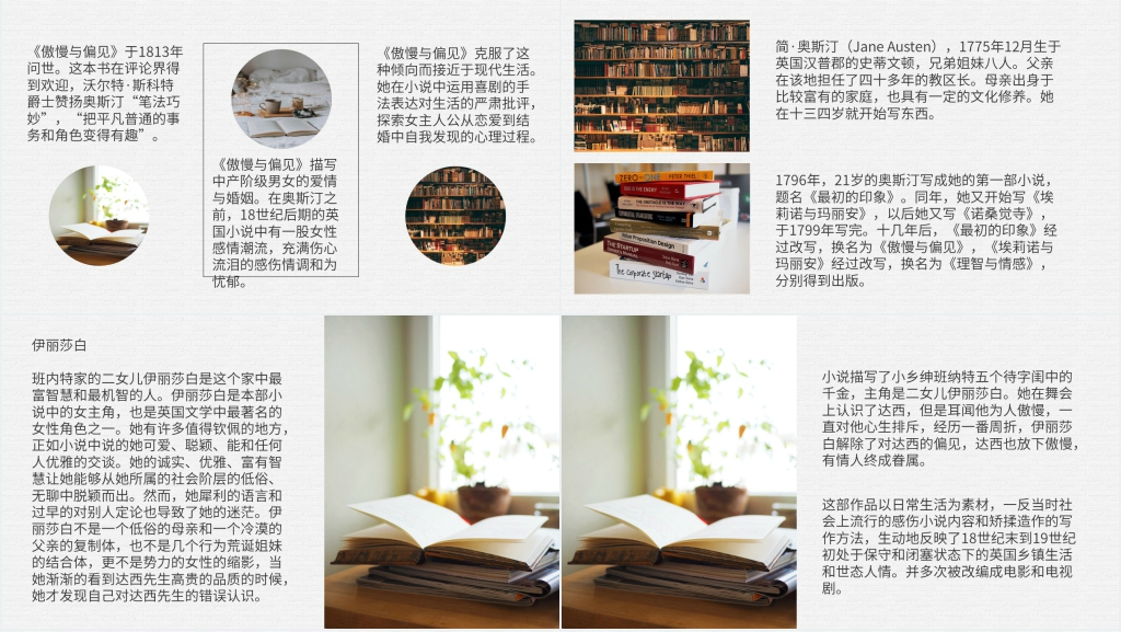 傲慢与偏见赏析PPT模板 傲慢与偏见赏析PPT模板