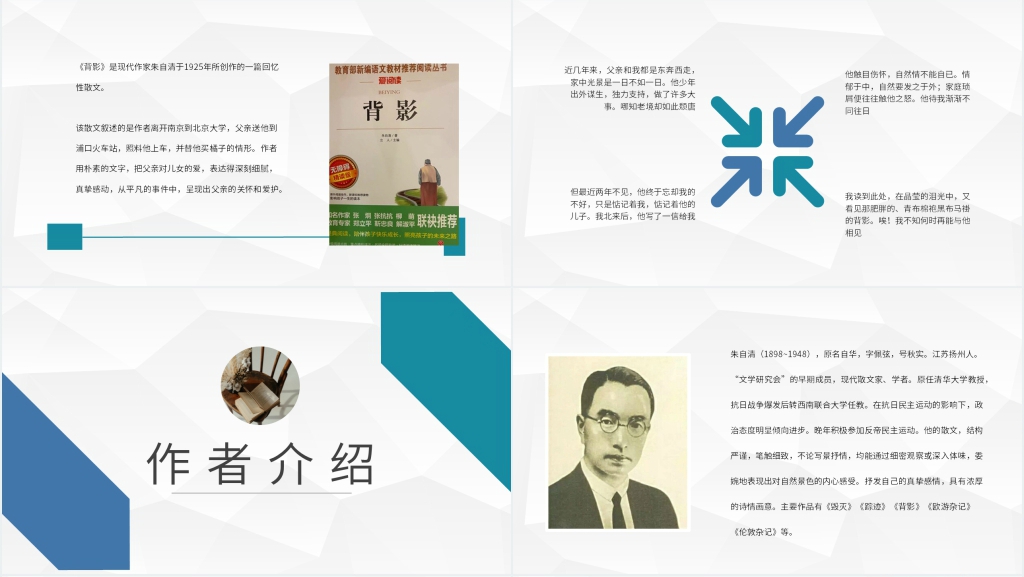 《背影》公开课PPT课件 《背影》公开课PPT课件