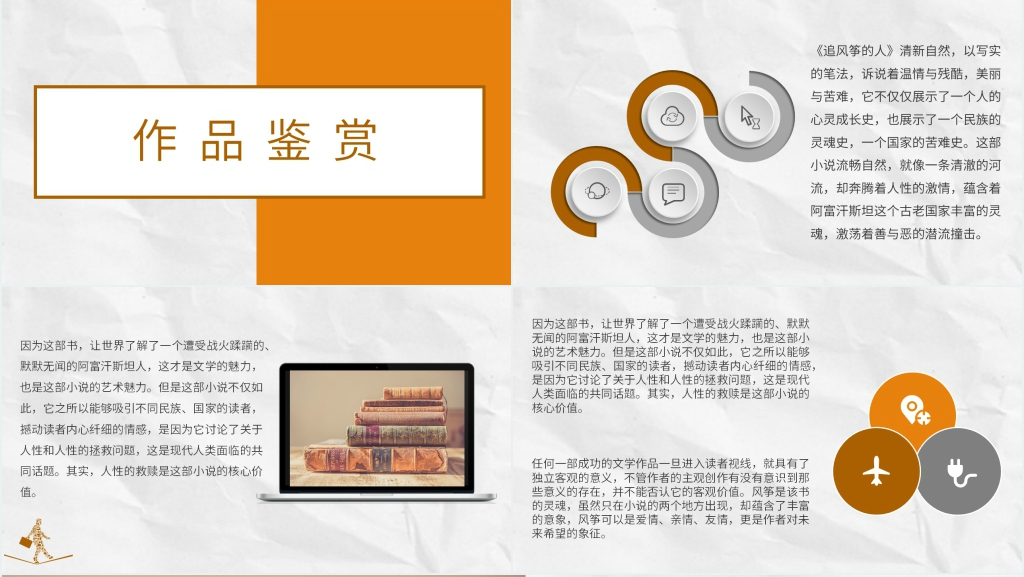 追风筝的人分享会PPT模板 追风筝的人分享会PPT模板