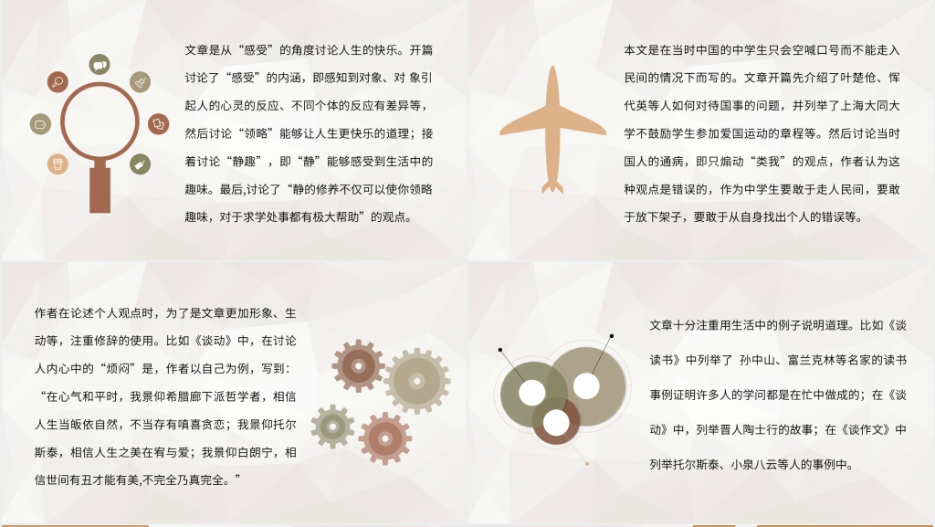 给青年的十二封信解析PPT模板 给青年的十二封信解析PPT模板