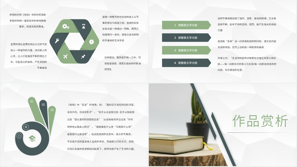 朱自清匆匆试讲PPT模板 朱自清匆匆试讲PPT模板