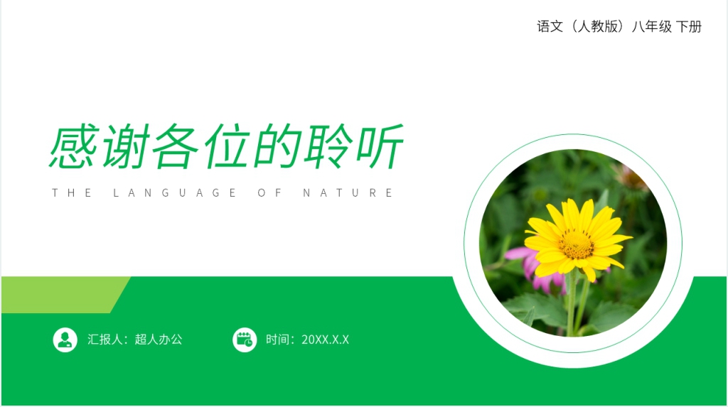 大自然的语言教案PPT课件 大自然的语言教案PPT课件