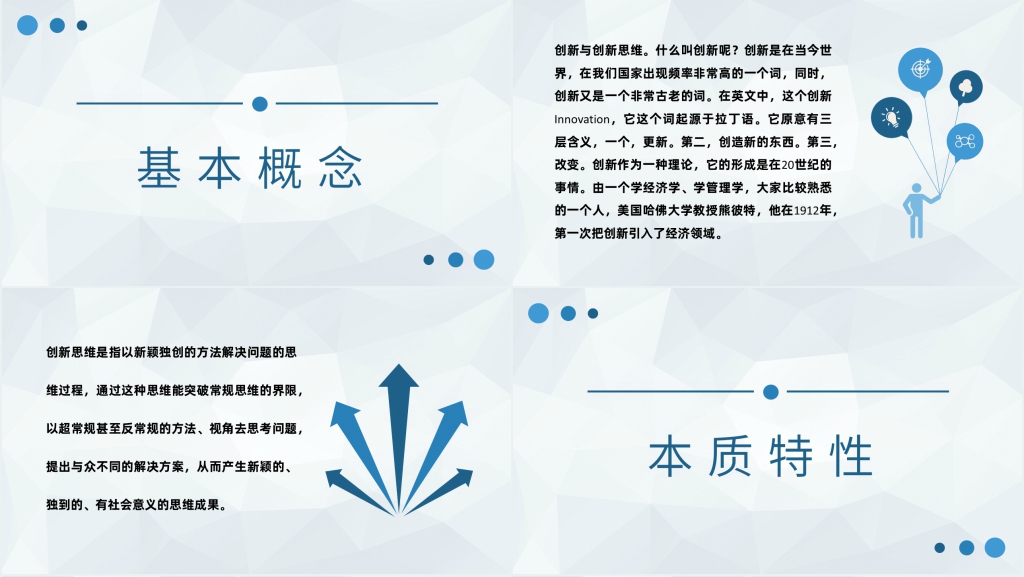 大学生创新思维实训PPT模板 大学生创新思维实训PPT模板
