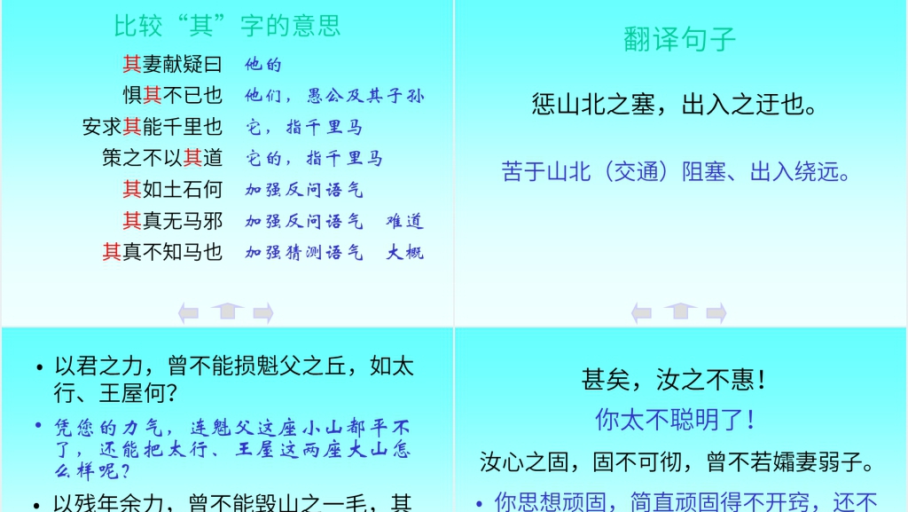 《愚公移山》课文PPT课件 《愚公移山》课文PPT课件