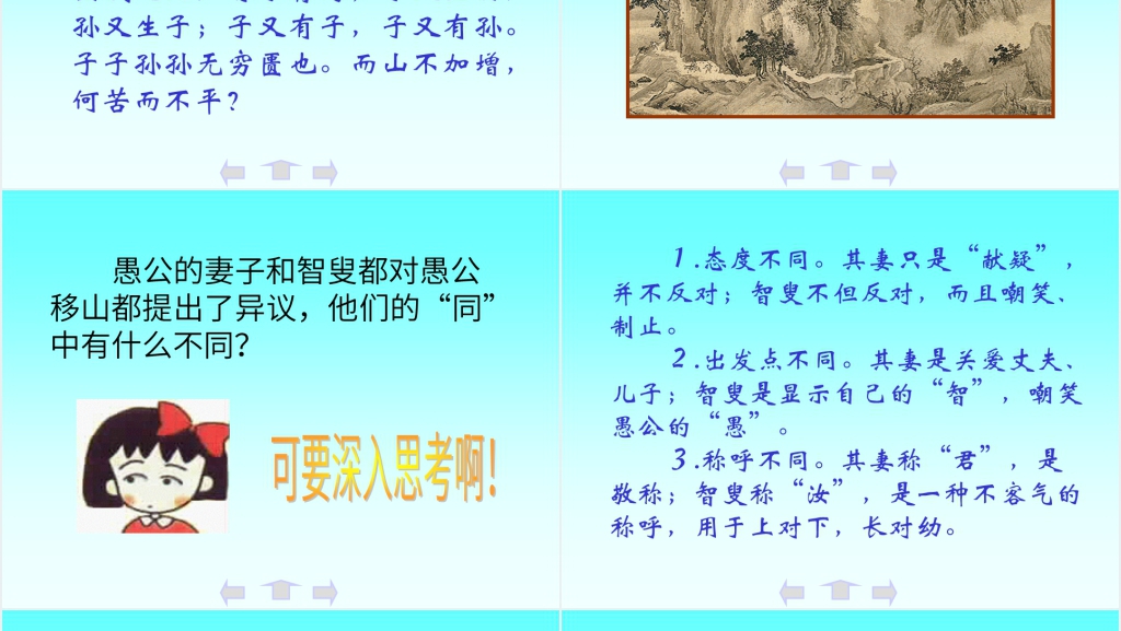 《愚公移山》课文PPT课件 《愚公移山》课文PPT课件