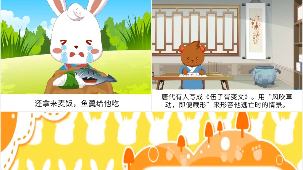 风吹草动成语故事演讲PPT 风吹草动成语故事演讲PPT