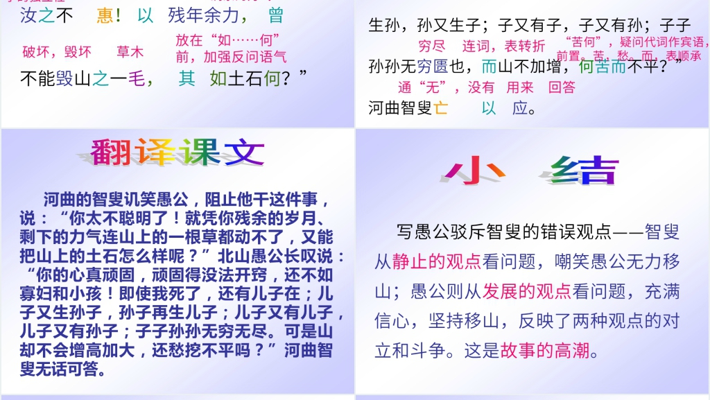 愚公移山完整PPT课件 愚公移山完整PPT课件