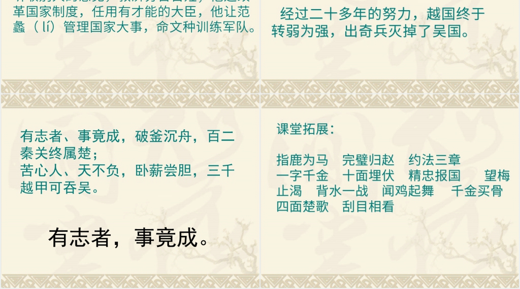 12《卧薪尝胆》优秀PPT图文课件 12《卧薪尝胆》优秀PPT图文课件