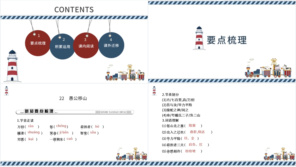 部编版教材《愚公移山》PPT课件 部编版教材《愚公移山》PPT课件