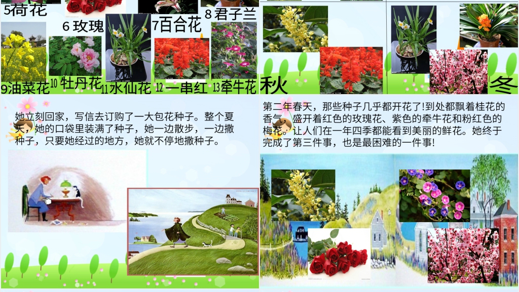 绘本《花婆婆》PPT课件 绘本《花婆婆》PPT课件