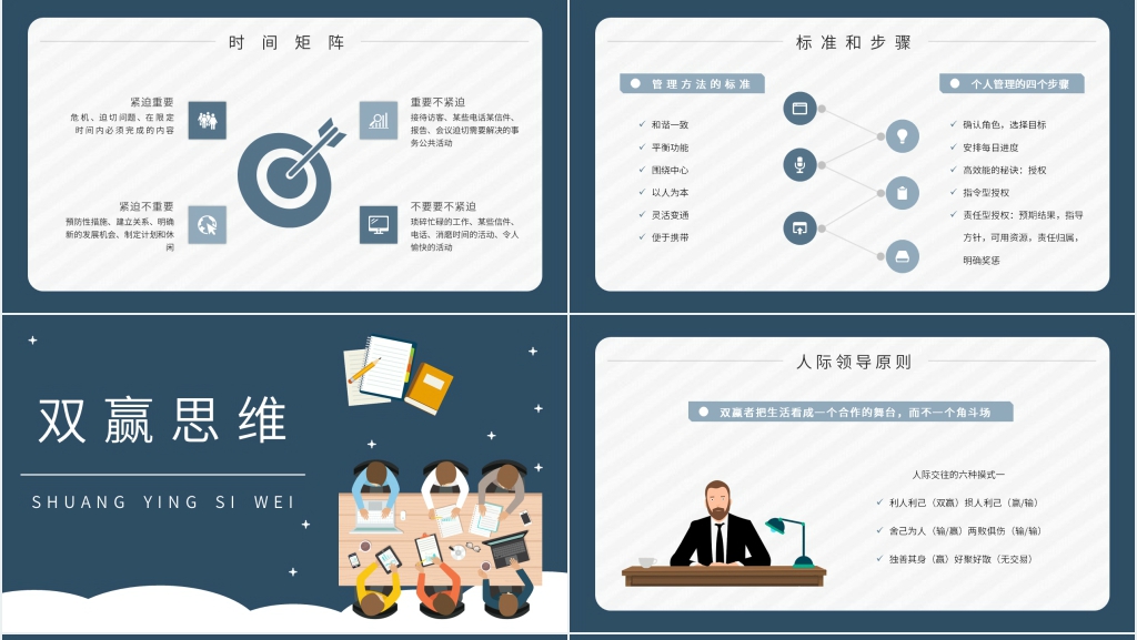 高效能人士的七个习惯讲透PPT模板 高效能人士的七个习惯讲透PPT模板