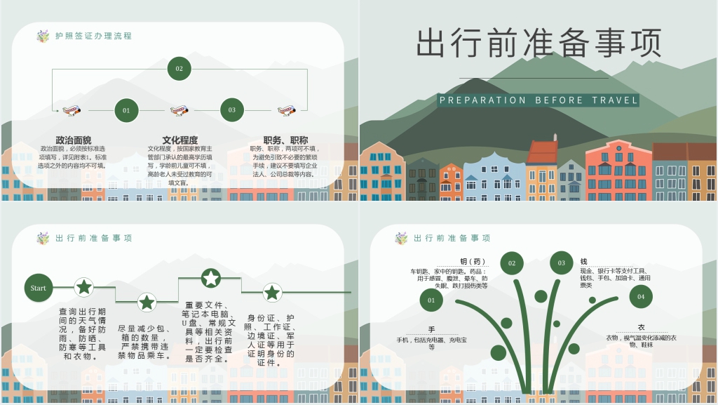 我的暑假假期攻略PPT模板 我的暑假假期攻略PPT模板