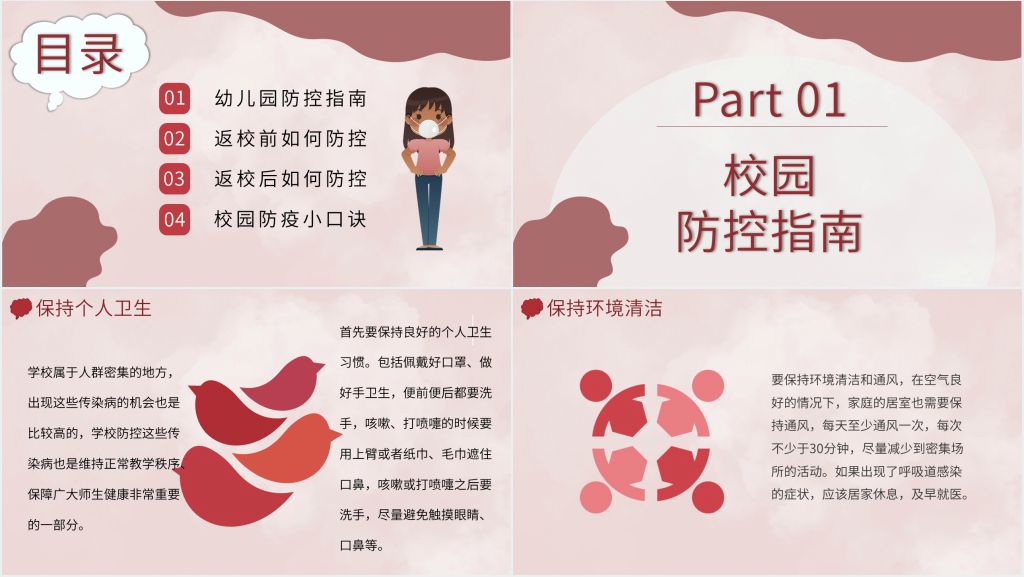 返校后如何防控疫情PPT课件 返校后如何防控疫情PPT课件
