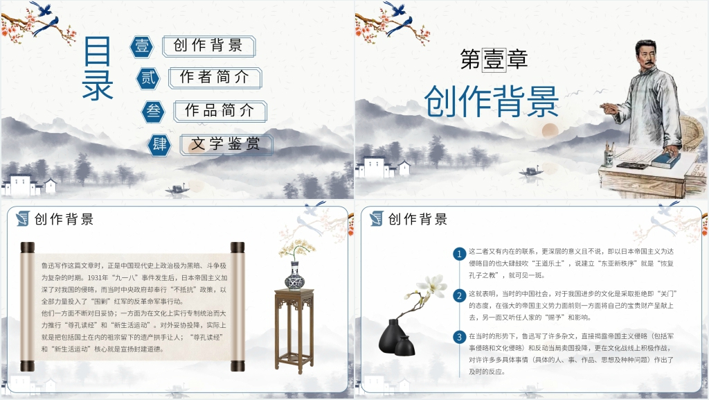 鲁迅拿来主义PPT 鲁迅拿来主义PPT