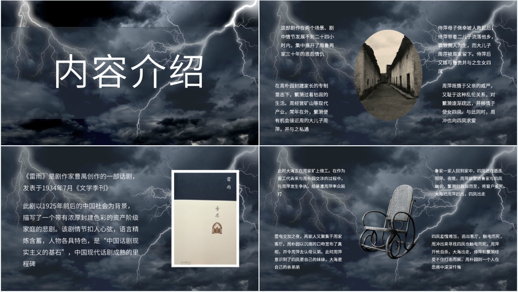 《雷雨》话剧课文PPT课件 《雷雨》话剧课文PPT课件