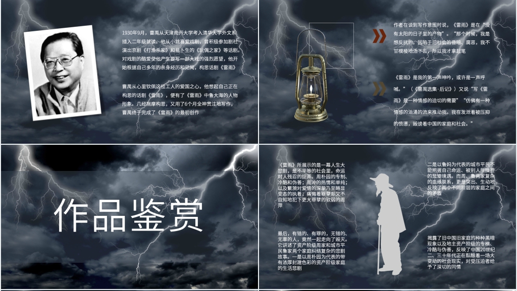 《雷雨》话剧课文PPT课件 《雷雨》话剧课文PPT课件