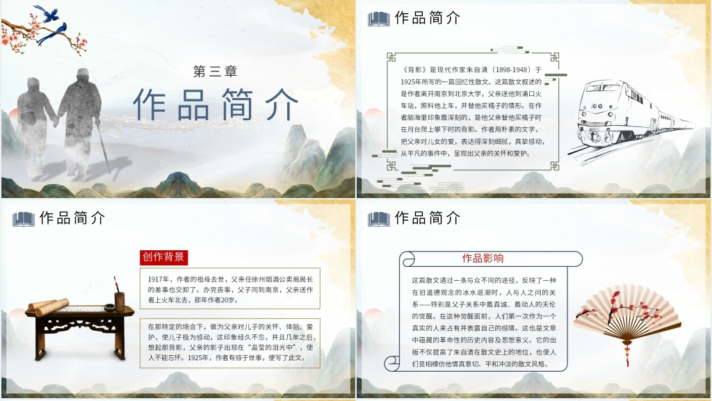 《背影》朗诵PPT课件 《背影》朗诵PPT课件