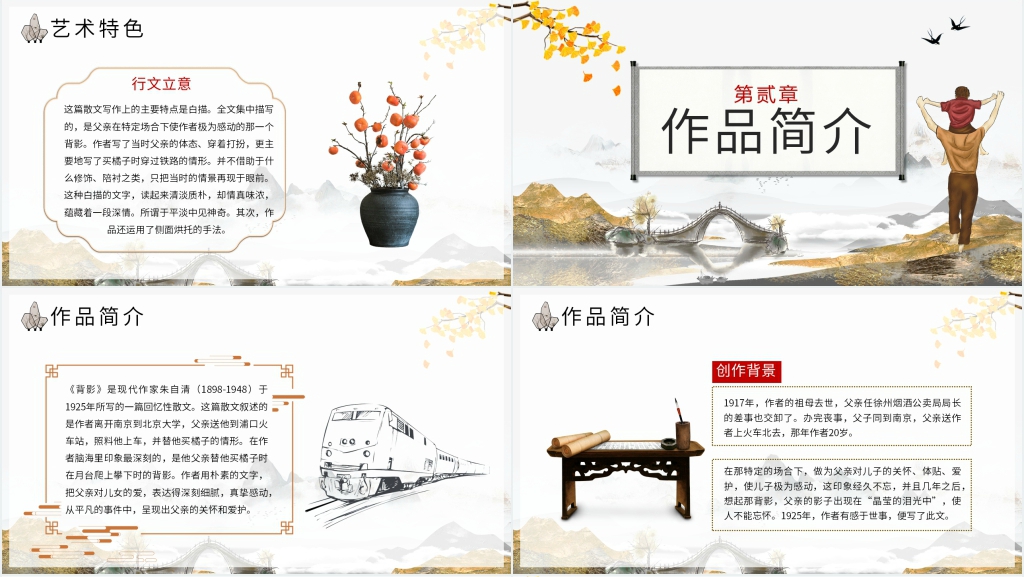 《背影》讲课PPT课件 《背影》讲课PPT课件