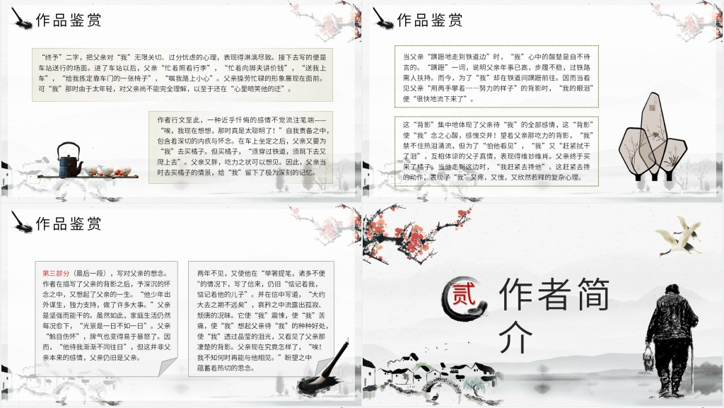 八年级语文《背影》PPT课件
