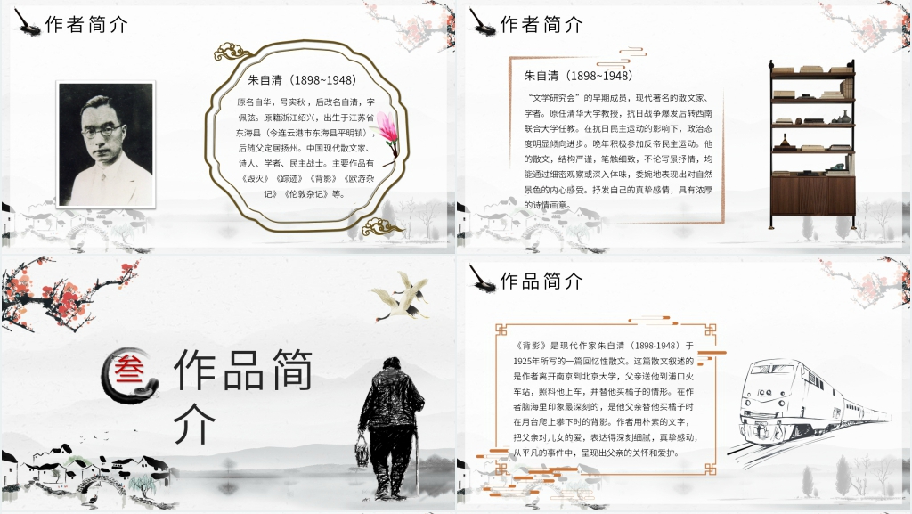 八年级语文《背影》PPT课件