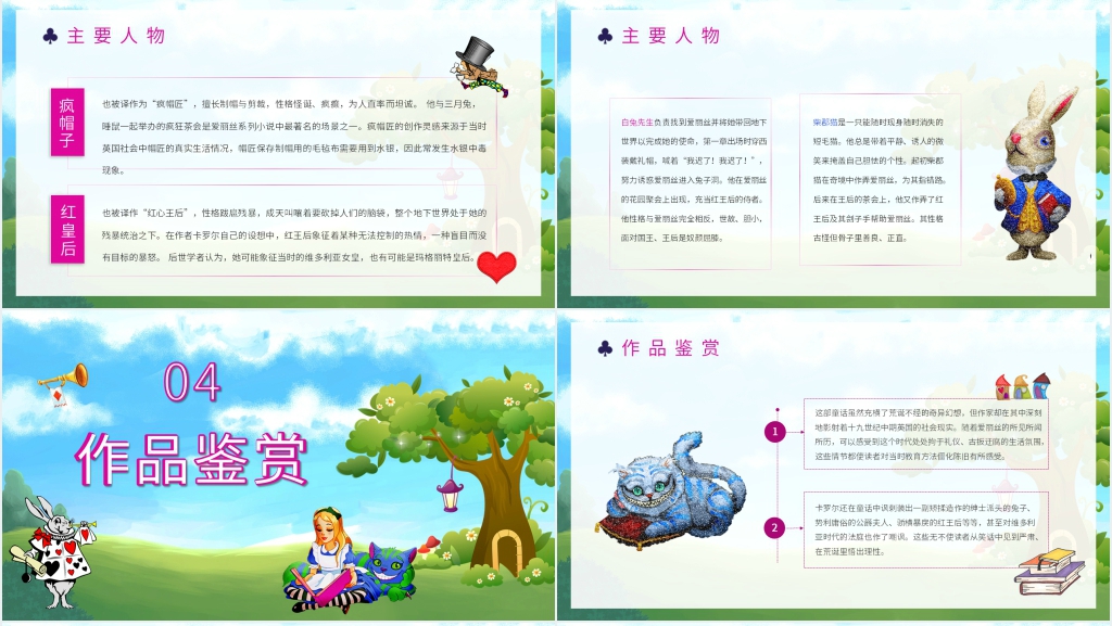 《爱丽丝梦游仙境》介绍PPT课件 《爱丽丝梦游仙境》介绍PPT课件