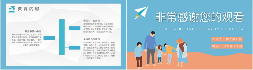 论家庭教育对孩子的重要性PPT课件 论家庭教育对孩子的重要性PPT课件