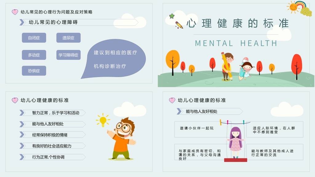 儿童心理健康教育情绪PPT课件 儿童心理健康教育情绪PPT课件