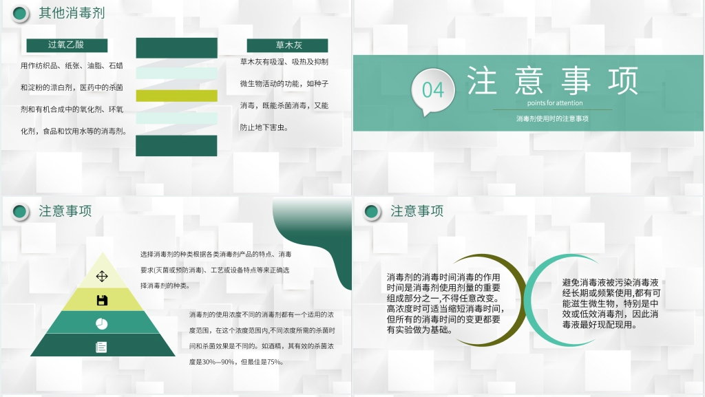 微粒体企业消毒员培训内容PPT模板 微粒体企业消毒员培训内容PPT模板