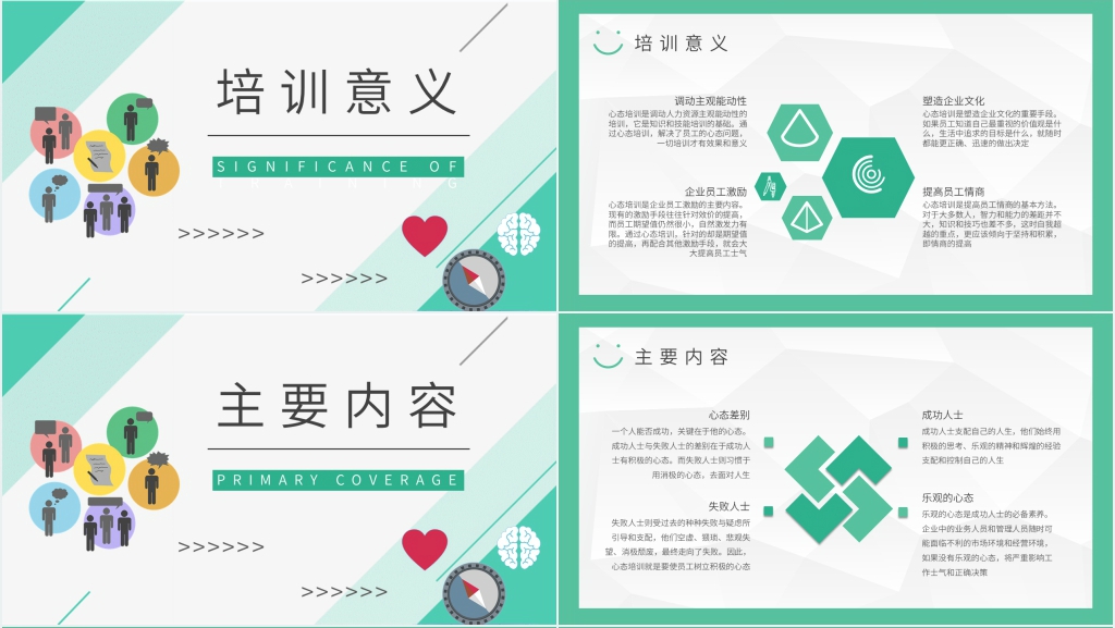 培养员工积极心态PPT课件 培养员工积极心态PPT课件