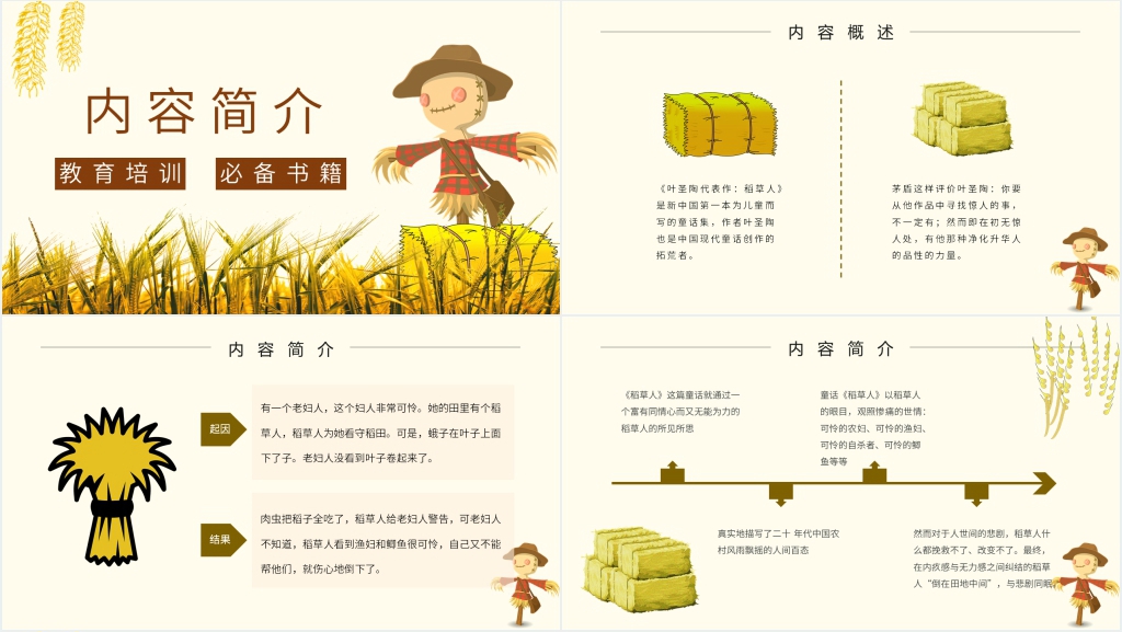 三年级下册稻草人第一课PPT课件 三年级下册稻草人第一课PPT课件
