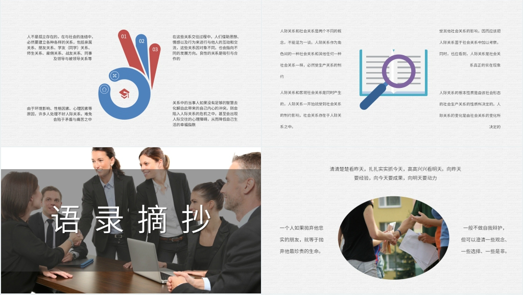 商务风职场《人际关系心理学》PPT课件 商务风职场《人际关系心理学》PPT课件