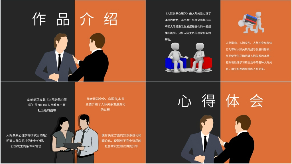 《人际关系心理学》读书心得分享PPT课件 《人际关系心理学》读书心得分享PPT课件