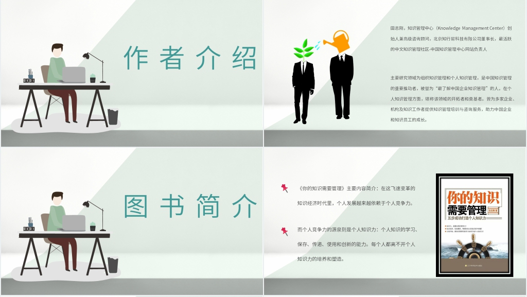 你的知识需要管理主要内容PPT模板 你的知识需要管理主要内容PPT模板