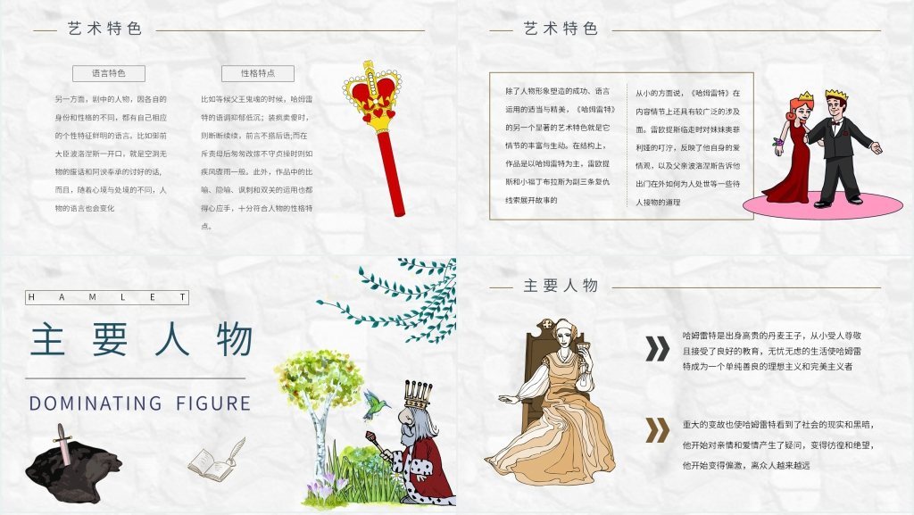 哈姆雷特课文赏析PPT课件 哈姆雷特课文赏析PPT课件