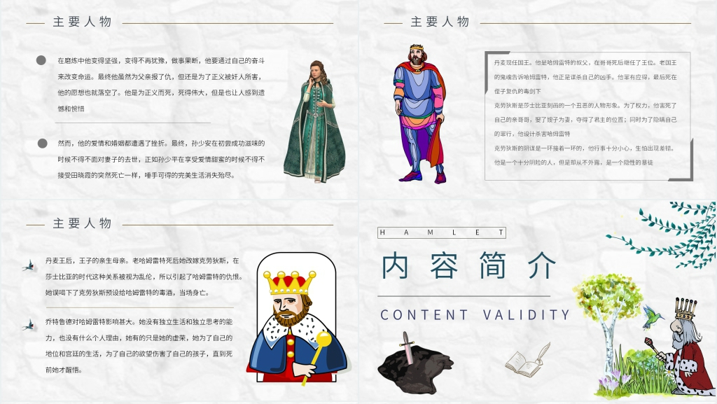 哈姆雷特课文赏析PPT课件 哈姆雷特课文赏析PPT课件