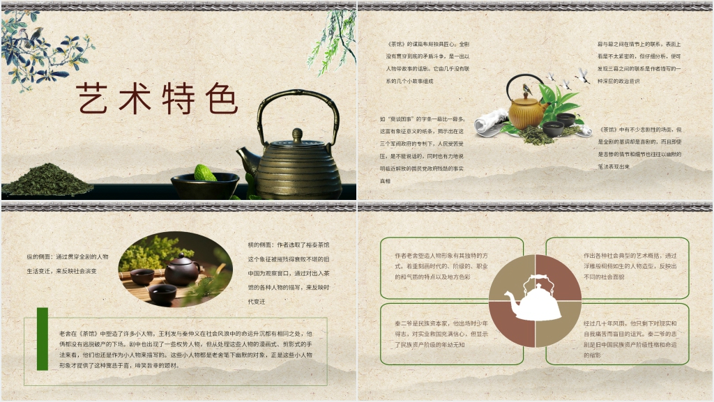 老舍茶馆教案教学设计PPT课件 老舍茶馆教案教学设计PPT课件