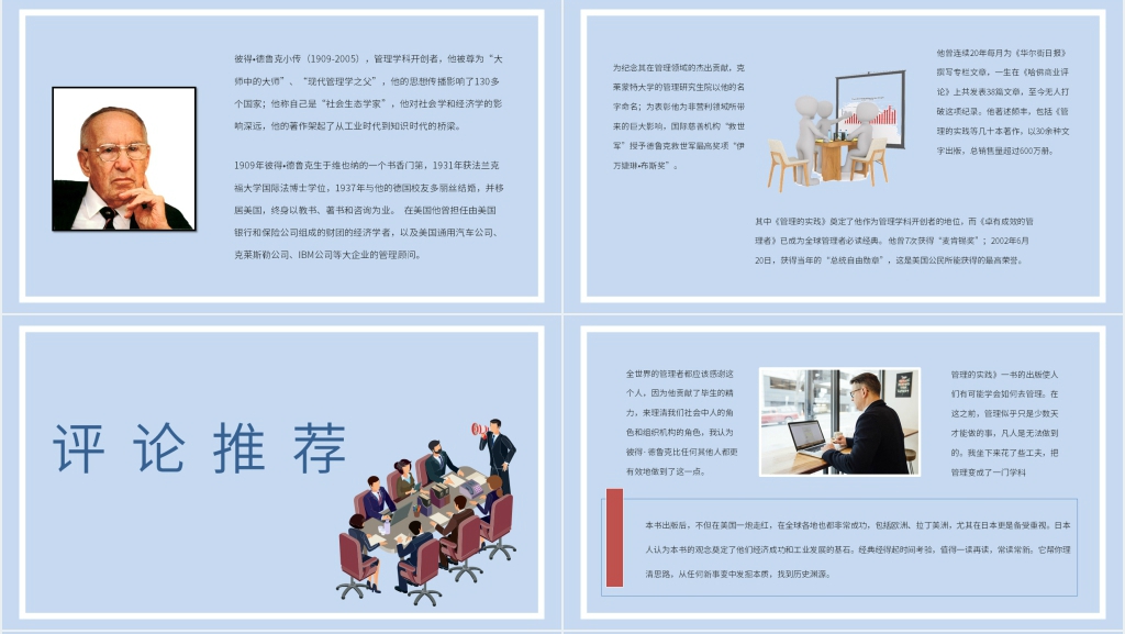 《管理的实践》书籍介绍PPT课件 《管理的实践》书籍介绍PPT课件