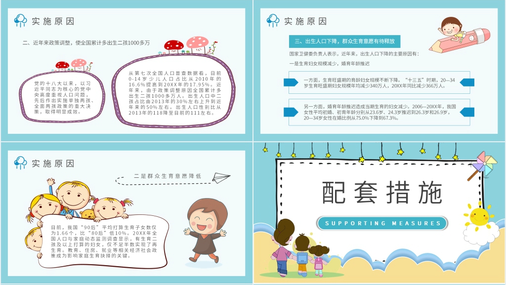 三孩生育政策学习PPT 三孩生育政策学习PPT