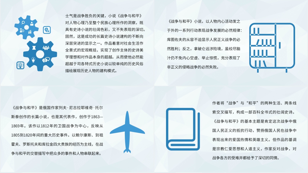 战争与和平推荐PPT模板 战争与和平推荐PPT模板